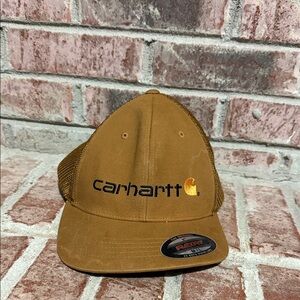 Carhartt Tan Logo Mesh Cap size M/L